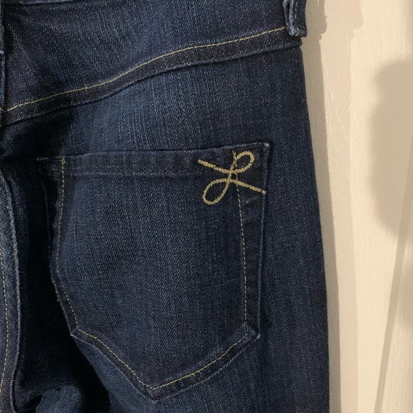 Little in the Middle Straight Leg Blue Denim Jeans Size 4 - Picture 3 of 6